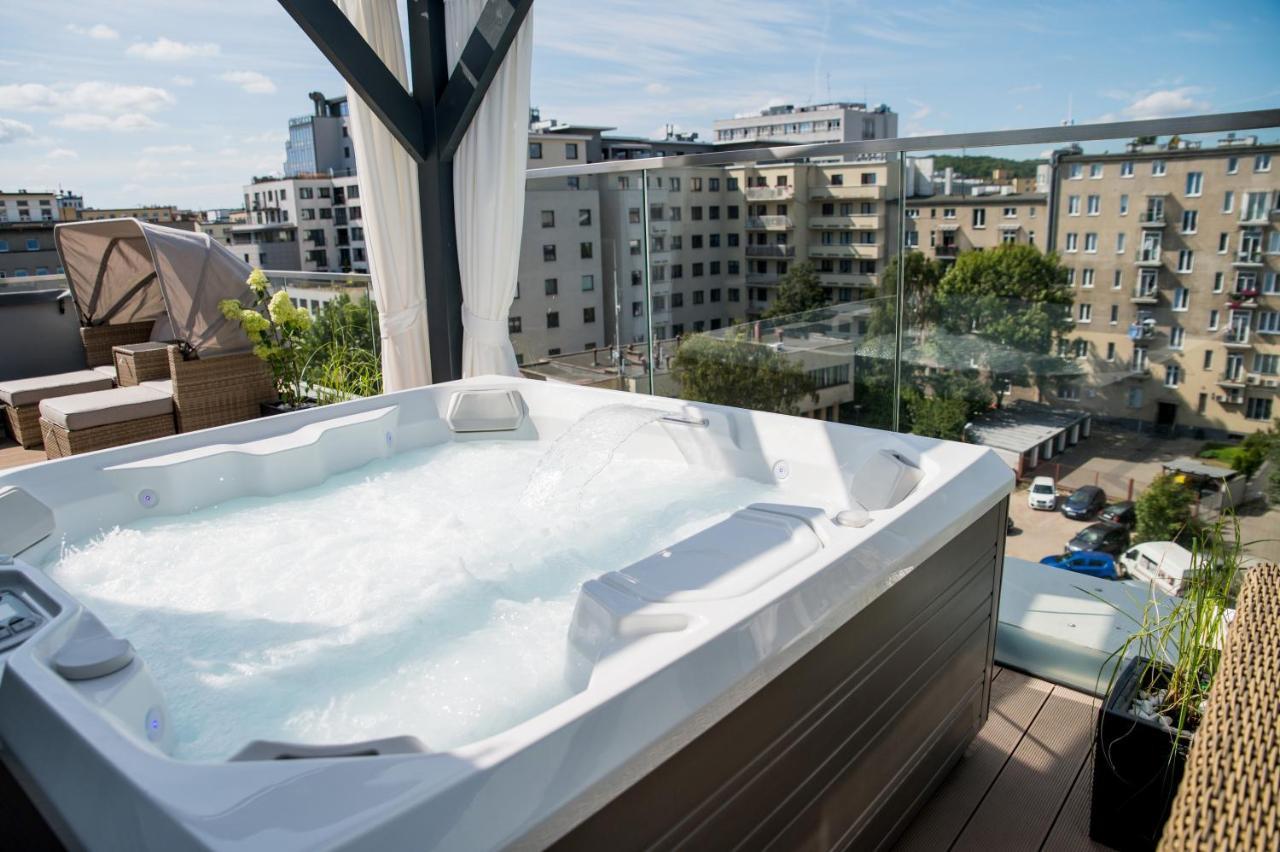 Luksusowy Penthouse Z Jacuzzi I Widokiem Na Morze Apartment Gdynia Exterior photo